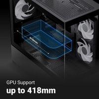 AeroCool кутия Case mATX - P300D Digi-G-BK-v1 - Digital... - 12