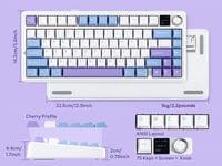 Aula геймърска механична клавиатура Wireless Gaming... - 10