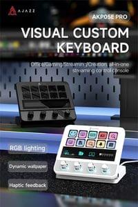 Ajazz стрийминг хъб/дек Streaming HUB AKP05E PRO Black - 10