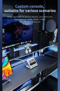 Ajazz стрийминг хъб/дек Streaming HUB AKP05E PRO Black - 17