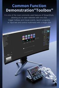 Ajazz стрийминг хъб/дек Streaming HUB AKP05E PRO Black - 19