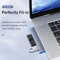 Orico хъб USB3.0/2.0 HUB 3 port TYPE C, Aluminum - AH-W13-GY - 10