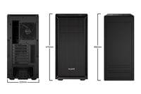 be quiet! кутия Case ATX - Pure Base 600 Black - 2