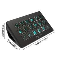 Ajazz стрийминг хъб/дек Streaming HUB AKP153E Black - 4