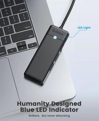 Orico хъб USB3.1 HUB Type-C - 4 x USB3.0 - PAPW4A-C3-015-WH - 6