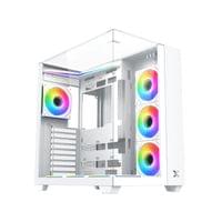 Xigmatek кутия Case ATX - Aqua V Arctic (H23A) - 7 ARGB Fans - 1