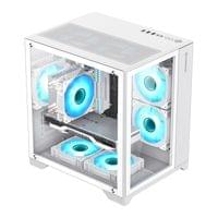 Gamemax кутия Case mATX - Infinity Mini White - 2