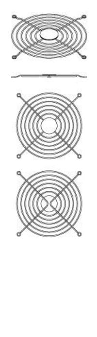 Noctua комплект решетки за вентилатори Fan Grill Metal - 140mm 2pcs pack... - 6