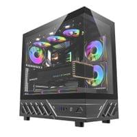 Darkflash кутия Case ATX - DS950 Black - 6 x 120 mm... - 1