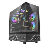 Darkflash кутия Case ATX - DS950 Black - 6 x 120 mm... - 2