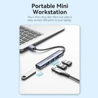 Vention хъб USB3.0 HUB 4 port Aluminium - CKOHB - 3