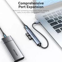 Vention хъб USB3.0 HUB 4 port Aluminium - CKOHB - 4