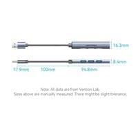 Vention хъб USB3.0 HUB 4 port Aluminium - CKOHB - 8