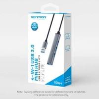 Vention хъб USB3.0 HUB 4 port Aluminium - CKOHB - 10