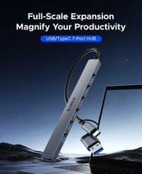 Orico хъб HUB USB-C 5 port - USB3.0 x 1, USB2.0 x 2,... - 2