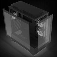 Zalman кутия Case ATX - Chronix BLACK V2 - 3 x 120 mm... - 17