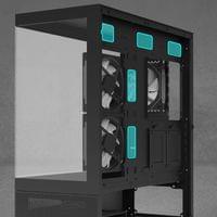 Zalman кутия Case ATX - Chronix BLACK V2 - 3 x 120 mm... - 21