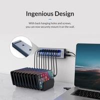 Orico хъб USB3.0 HUB 7 port with Power Adapter, On/Off... - 3