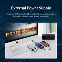 Orico хъб USB3.0 HUB 7 port with Power Adapter, On/Off... - 10