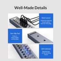Orico хъб USB3.0 HUB 7 port with Power Adapter, On/Off... - 11