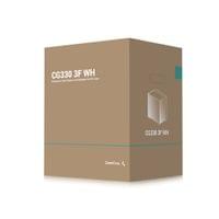 DeepCool Case mATX - CG330 3F WH - 3 ARGB Fans - 10