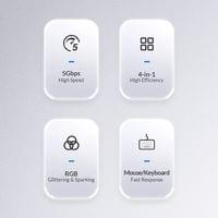 Orico хъб HUB USB3.1 Type-C 4 port - 4 x USB3.0 White,... - 2