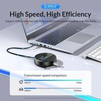 Orico хъб HUB USB3.1 Type-C 4 port - 4 x USB3.0 White,... - 12