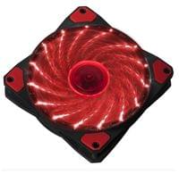 Makki вентилатор Fan 120mm - 15 RED LED lights -... - 2