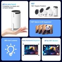 MagCubic преносим мултимедиен проектор Portable... - 3