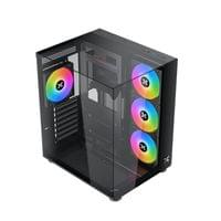 Xigmatek кутия Case ATX - Aqua Compact - 4 ARGB Fans - 2