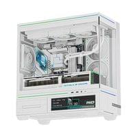 Thermalright кутия Case mATX - TL-M10 Vision White - 9.16... - 1