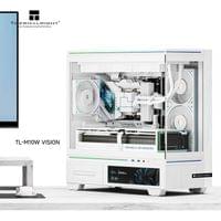 Thermalright кутия Case mATX - TL-M10 Vision White - 9.16... - 2