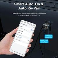 Vention блутут за кола за разговори и музика Car Bluetooth 5.4 audio... - 6