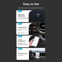 Vention блутут за кола за разговори и музика Car Bluetooth 5.4 audio... - 9