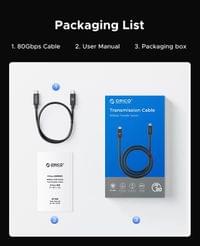 Orico кабел Cable Thunderbolt 5 / USB4 -... - 13