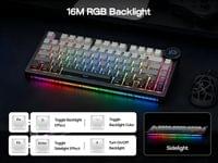 Ajazz геймърска механична клавиатура Wireless Gaming... - 5