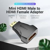 Vention Адаптер Adapter Mini HDMI M / HDMI F - AISB0 - 2