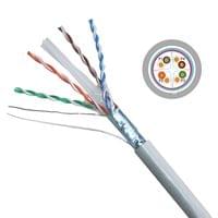 VCom Кабел FTP cable 4Pair Cat6 23AWG 305m - NC624-305 - 2