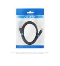 Vention Кабел HDMI v2.0 M / M 4K/60Hz Gold - 20M Black -... - 8 Vention Кабел HDMI v2.0 M / M 4K/60Hz Gold - 20M Black -... - 8