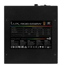 AeroCool захранване PSU LUX RGB 650W - Bronze, RGB Addressable -... - 9