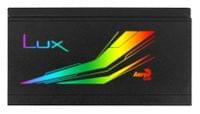 AeroCool захранване PSU LUX RGB 650W - Bronze, RGB Addressable -... - 12