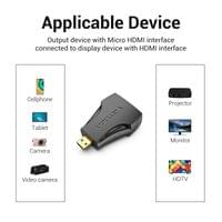Vention Адаптер Adapter Micro HDMI M / HDMI F Black - AITB0 - 7