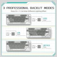 Ajazz геймърска механична клавиатура Gaming Mechanical... - 8