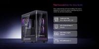 1stPlayer кутия Case ATX - PB8 Black - 3 x 120 mm A-RGB fans included,... - 11 1stPlayer кутия Case ATX - PB8 Black - 3 x 120 mm A-RGB fans included,... - 11