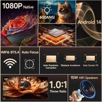 MagCubic преносим мултимедиен проектор Portable Multimedia Projector... - 3