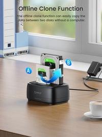 Orico докинг станция Storage - HDD/SSD Dock - 2 BAY Offline Clone... - 4