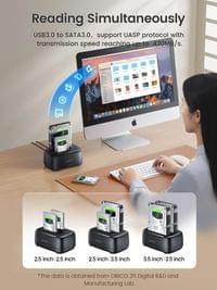 Orico докинг станция Storage - HDD/SSD Dock - 2 BAY Offline Clone... - 8