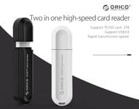 Orico четец на карти Card Reader USB3.0 Gray - CRS21-BK - 10 Orico четец на карти Card Reader USB3.0 Gray - CRS21-BK - 10
