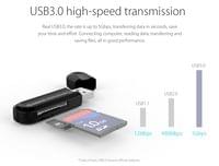 Orico четец на карти Card Reader USB3.0 Gray - CRS21-BK - 14 Orico четец на карти Card Reader USB3.0 Gray - CRS21-BK - 14