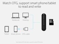 Orico четец на карти Card Reader USB3.0 Gray - CRS21-BK - 20 Orico четец на карти Card Reader USB3.0 Gray - CRS21-BK - 20